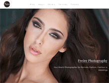 Tablet Screenshot of freirephotography.com